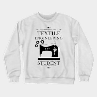 Textile Engineering - White Version - Engineers Crewneck Sweatshirt